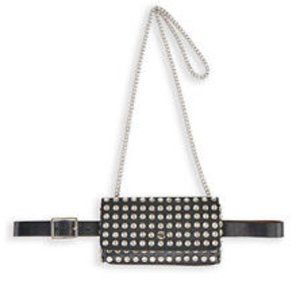 Studded Convertible Belt, 2 Way Bag